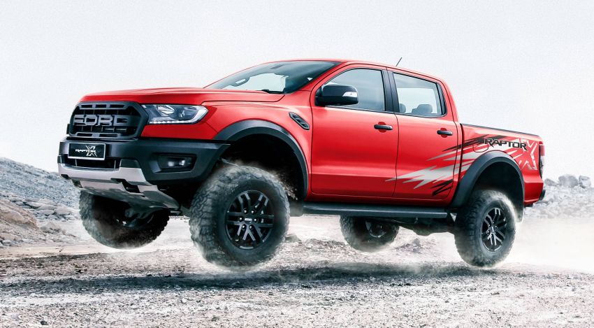 Ford Ranger Raptor X Special Edition – unique True Red exterior and additional equipment, RM216,888 1256756