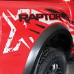 Ford Ranger Raptor X Special Edition – warna luaran unik True Red, ciri kelengkapan tambahan; RM216,888