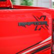 GALERI: Ranger Raptor X Special Edition tampil imej lebih garang dan merah menyala; harga RM216,888