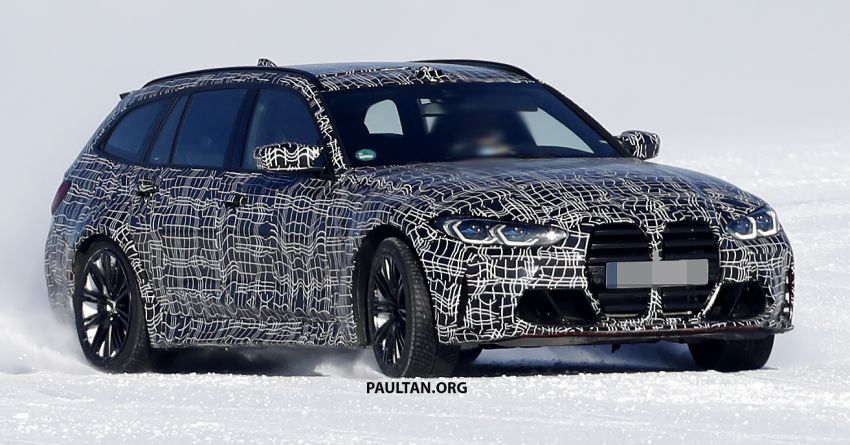 SPYSHOTS: G81 BMW M3 Touring testing in the snow 1261788