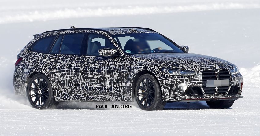 SPYSHOTS: G81 BMW M3 Touring testing in the snow 1261790