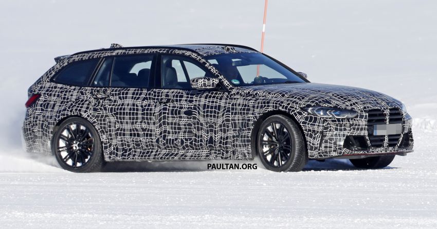 SPYSHOTS: G81 BMW M3 Touring testing in the snow 1261791