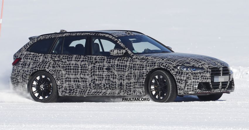 SPYSHOTS: G81 BMW M3 Touring testing in the snow 1261792
