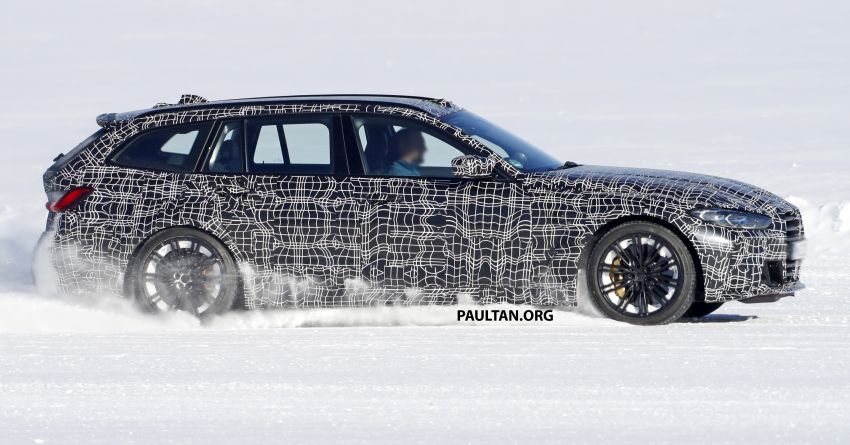 SPYSHOTS: G81 BMW M3 Touring testing in the snow 1261794