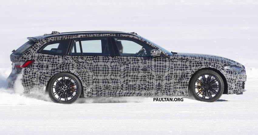SPYSHOTS: G81 BMW M3 Touring testing in the snow 1261763