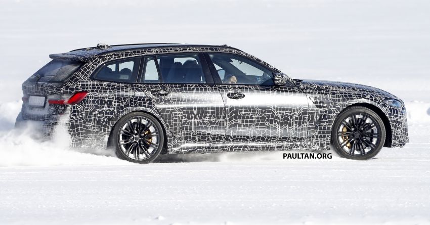 SPYSHOTS: G81 BMW M3 Touring testing in the snow 1261768