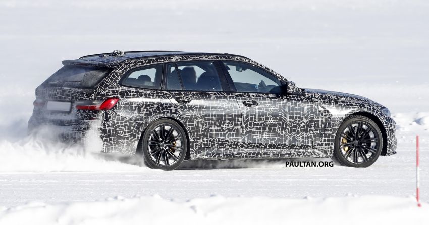 SPYSHOTS: G81 BMW M3 Touring testing in the snow 1261771