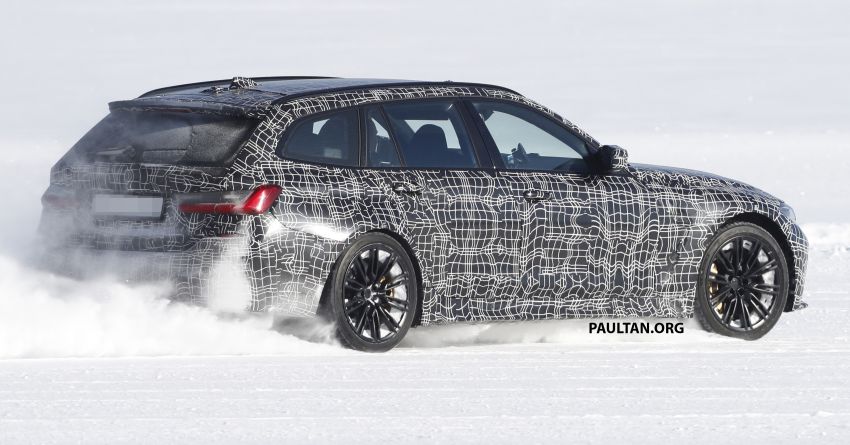SPYSHOTS: G81 BMW M3 Touring testing in the snow 1261773