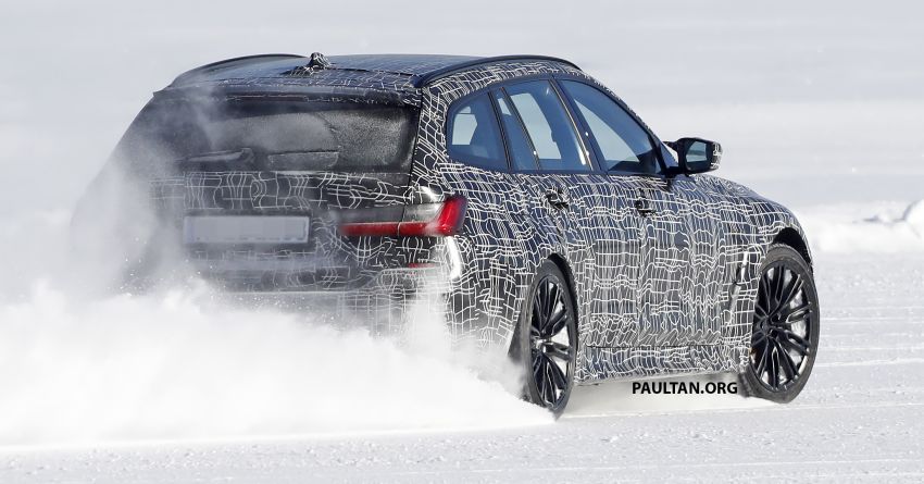 SPYSHOTS: G81 BMW M3 Touring testing in the snow 1261781