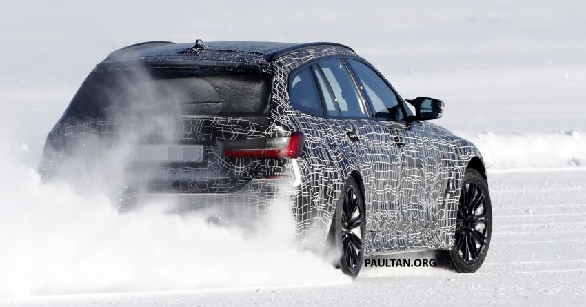 SPYSHOTS: G81 BMW M3 Touring testing in the snow 1261782