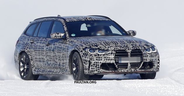 SPYSHOTS: G81 BMW M3 Touring testing in the snow
