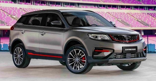 Geely Boyue Asian Games Edition dilancarkan – guna gril Infinite Weave Proton X70, casis talaan Lotus