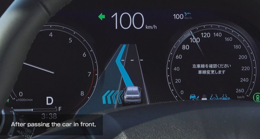 VIDEO: Honda Sensing Elite on the Legend Hybrid EX, the world’s first Level 3 autonomous self-driving car 1267836
