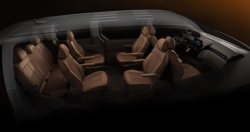 Hyundai Staria MPV – seven-seater Premium variant gets relaxation mode for second-row occupants 1265060