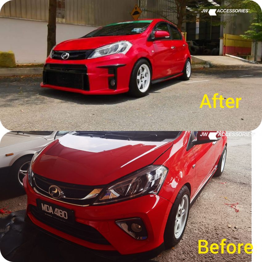 Bampar hadapan Perodua GR Myvi dari JW Bodykit sudah siap, boleh ditempah dan sedia untuk dihantar 1258773