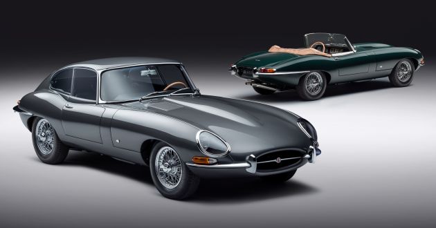 Jaguar E-type 60 Collection – icon turns 60; 12 units of restored coupé and convertible to be sold as pairs