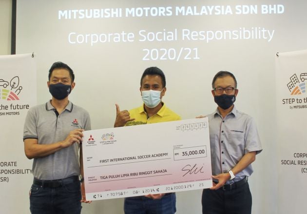 Mitsubishi Motors Malaysia donates laptops to welfare home and Arthritis Foundation, aids youth programme