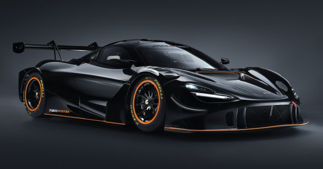 McLaren 720S GT3X is a regulation-free track monster with a passenger seat – 4.0L V8, 750 PS; 1,210 kg!