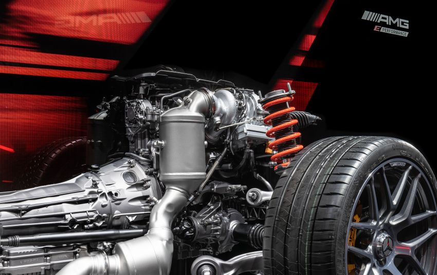 Mercedes-AMG E Performance PHEV diperincikan – enjin V8 C63 akan diganti dengan 4 silinder sebaris 1271921