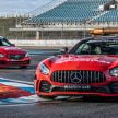 Mercedes-AMG GT R, C63S Estate receive bright red paintwork for F1 safety, medical car duties in 2021