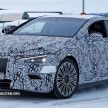 SPIED: Mercedes-Benz EQE with less camouflage