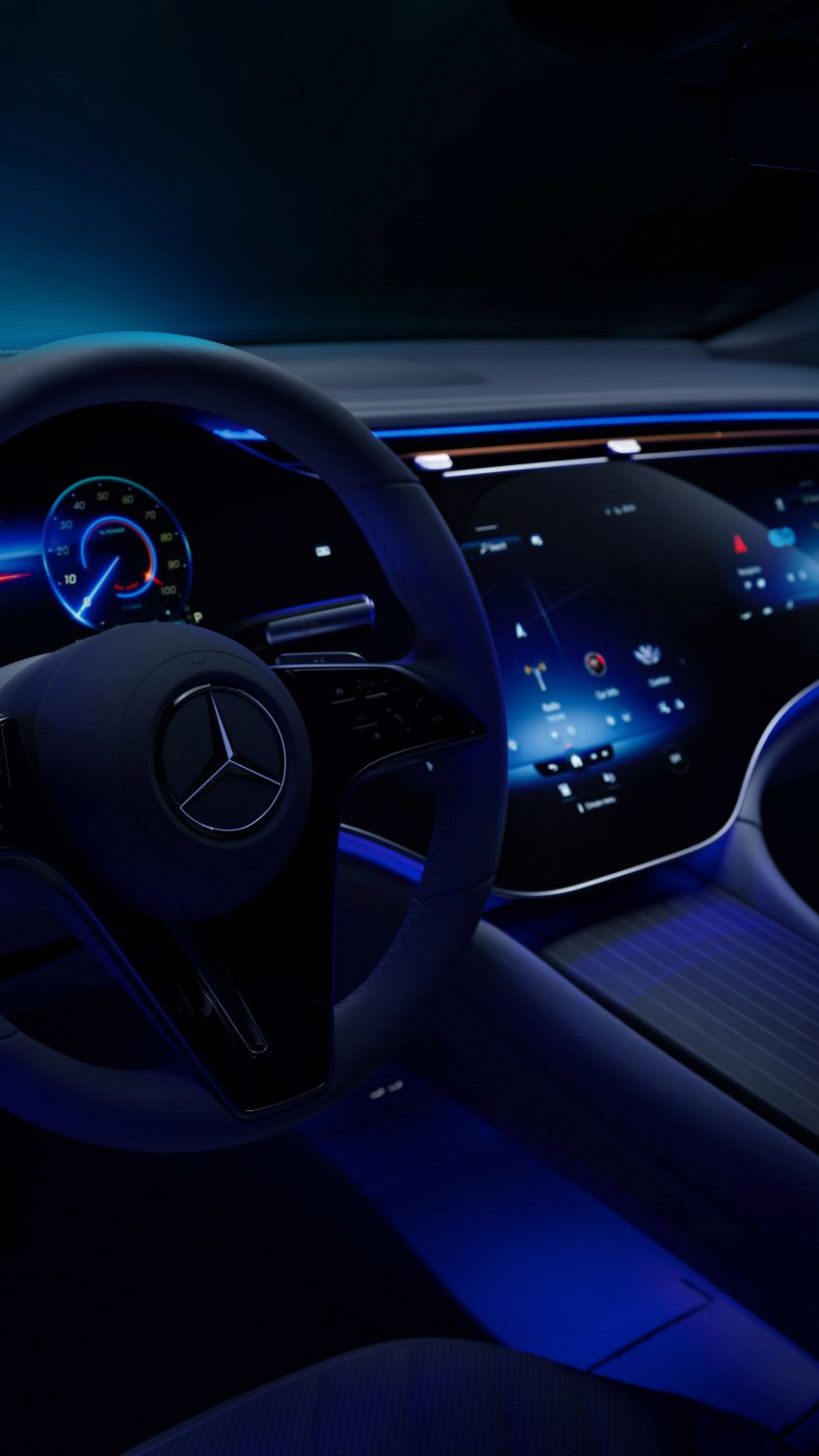 Mercedes-Benz EQS interior detailed ahead of Europe launch this August – MBUX Hyperscreen spans 141 cm 1270407