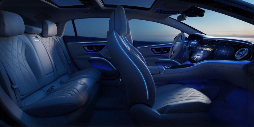 Mercedes-Benz EQS interior detailed ahead of Europe launch this August – MBUX Hyperscreen spans 141 cm 1270417