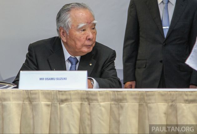Osamu Suzuki, 91-tahun lepaskan jawatan pengerusi Suzuki, syarikat akan tumpu teknologi elektrifikasi