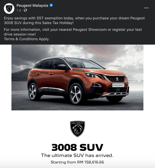 Peugeot Malaysia kini di bawah Berjaya Auto Alliance guna logo kepala singa dan identiti korporat baharu