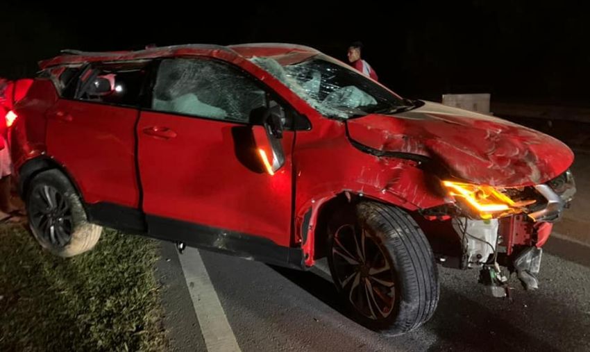 Proton to investigate viral X50 total loss crash by SA – car was wrecked at 180 km/h otw from KL to JB 1262600