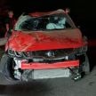 Proton to investigate viral X50 total loss crash by SA – car was wrecked at 180 km/h otw from KL to JB