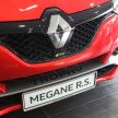 Renault Megane RS 300 Trophy <em>facelift</em> kini di Malaysia — 300 PS dan 420 Nm, EDC Auto sahaja, RM326k