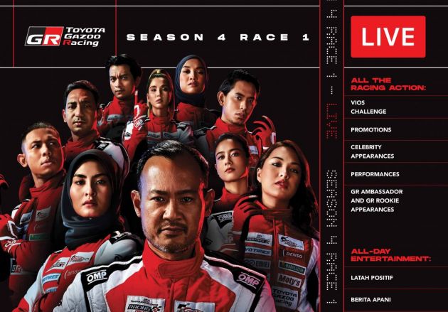 Toyota Gazoo Racing Musim 4 bakal gegar SIC pada 27-28 Mac ini – ditayangkan secara dalam talian