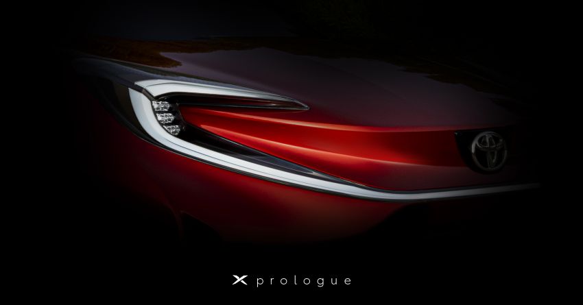 Toyota X Prologue teased ahead of debut on March 17 1261524
