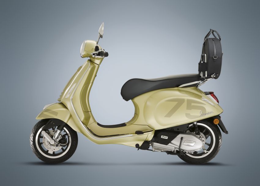 Vespa Primavera, GTS 75th Anniversary dikeluarkan sempena sambut ulang tahun, warna istimewa 1260259