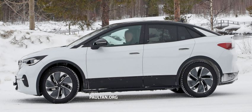 SPIED: Volkswagen ID.5 seen on cold-weather test Image #1264117