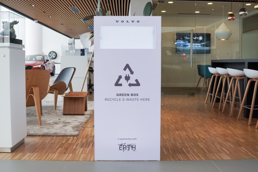 Volvo sets up ‘E-waste Green Box’ at dealerships nationwide – electronic waste disposal, open to all 1267524