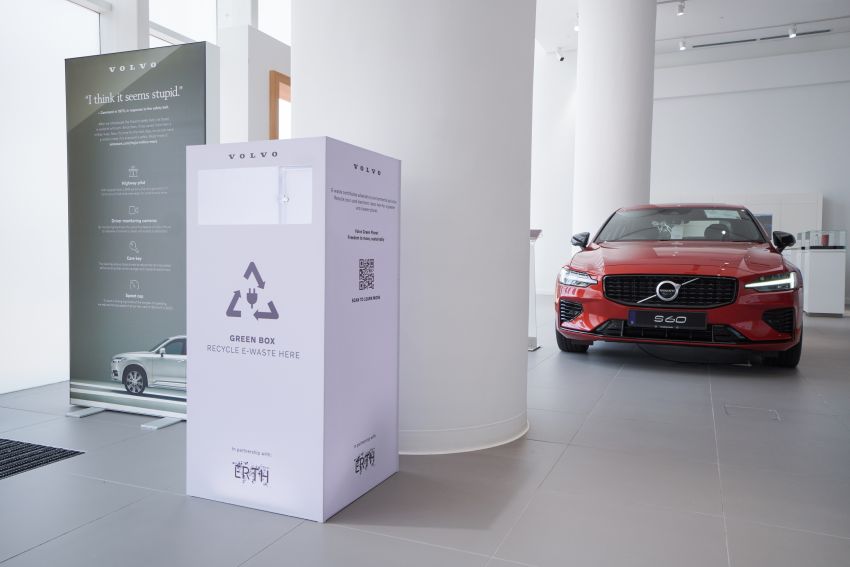 Volvo sets up ‘E-waste Green Box’ at dealerships nationwide – electronic waste disposal, open to all 1267525