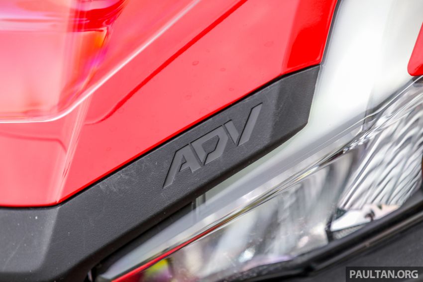 TUNGGANG UJI: Honda ADV 150 – menyinar pada bahagian yang bukan boleh dilihat, perlu dirasa 1274540