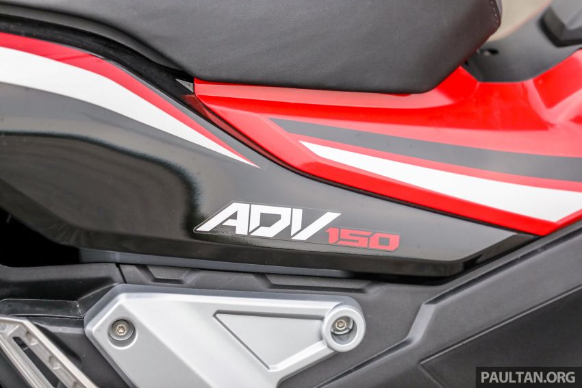 TUNGGANG UJI: Honda ADV 150 – menyinar pada bahagian yang bukan boleh dilihat, perlu dirasa 1274531