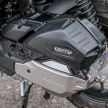 TUNGGANG UJI: Honda ADV 150 – menyinar pada bahagian yang bukan boleh dilihat, perlu dirasa