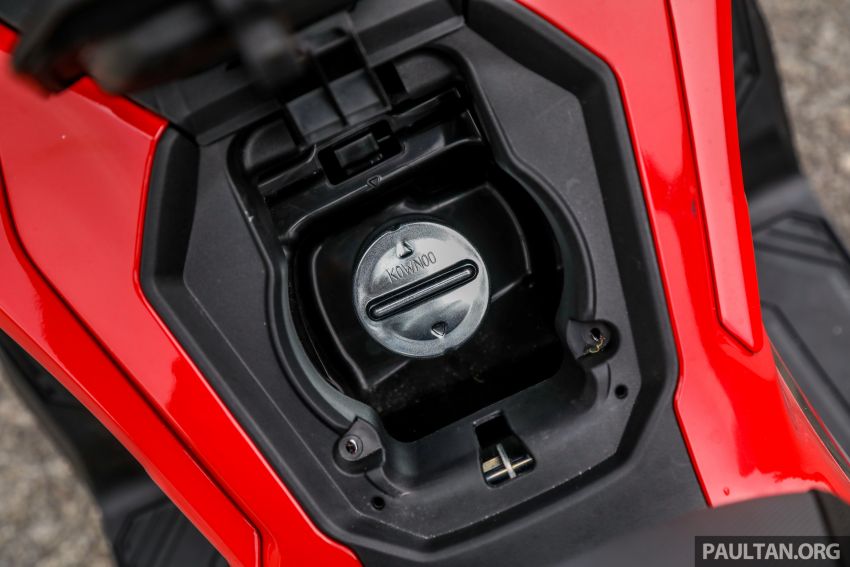 TUNGGANG UJI: Honda ADV 150 – menyinar pada bahagian yang bukan boleh dilihat, perlu dirasa 1274519