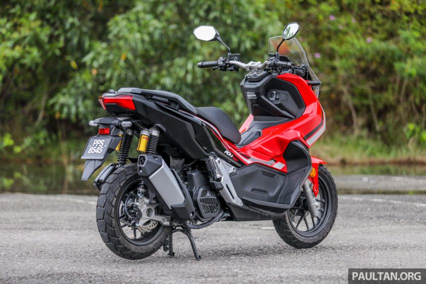 TUNGGANG UJI: Honda ADV 150 – menyinar pada bahagian yang bukan boleh dilihat, perlu dirasa 1274557