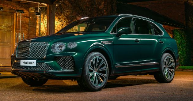 Bentley Bentayga Hybrid by Mulliner – one-off special for a customer in China, Viridian theme inside and out