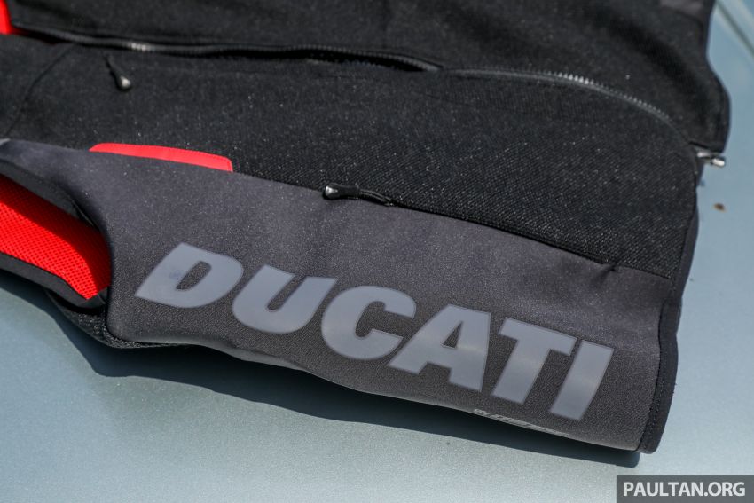 REVIEW: Ducati Smart Jacket airbag vest, RM4,299 1276338