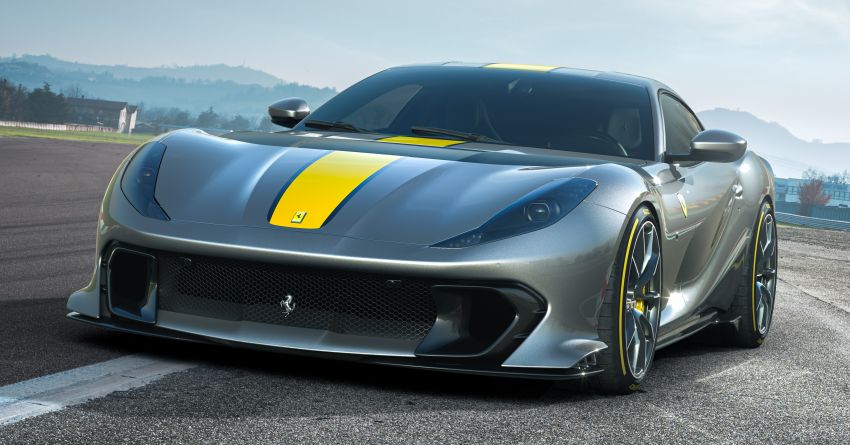 Ferrari 812 Superfast 2021 – gambar awal model khas didedah sebelum pengenalan 5 Mei nanti, 841 PS 1285680