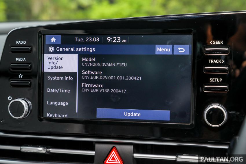FIRST DRIVE: 2021 Hyundai Elantra 1.6L IVT – RM159k Image #1289232