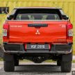 GALERI: Mitsubishi Triton Athlete kini model tertinggi baharu dalam barisannya, gantikan varian Adventure X