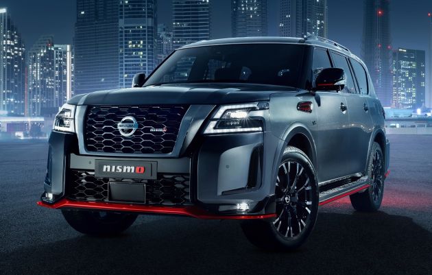 2021 Nissan Patrol Nismo SUV – 5.6L V8 with 28 hp more; improved aero, handling; for Middle East only