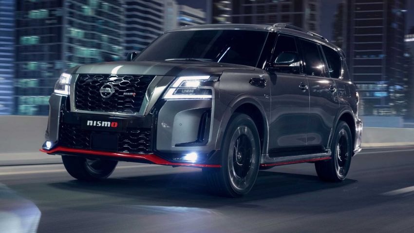 2021 Nissan Patrol Nismo SUV – 5.6L V8 with 28 hp more; improved aero, handling; for Middle East only 1272349